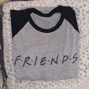 Friends baseball tee